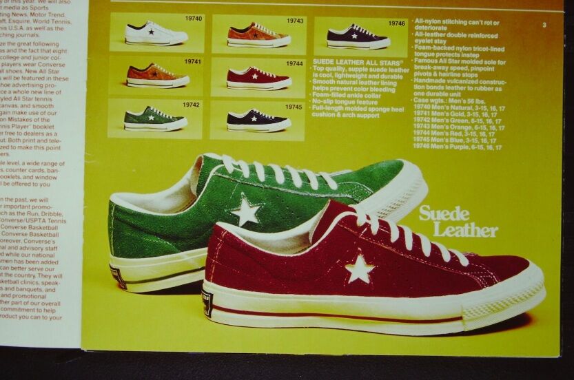 CONVERSE ONE STAR 1974 アーカイブ資料