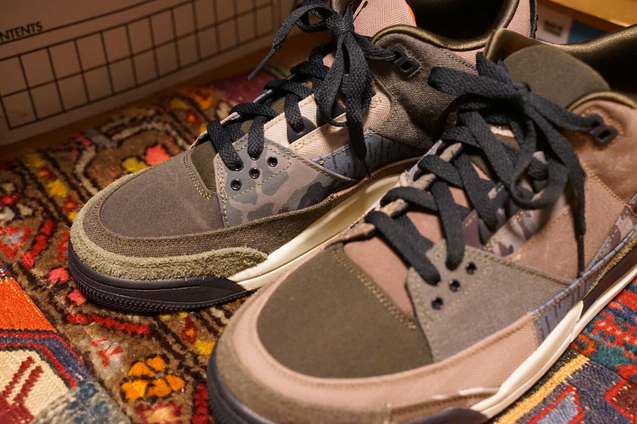 NIKE AIR JORDAN 3 RETRO SE PATCHWORK : ああ、好きに走ればいいじゃない