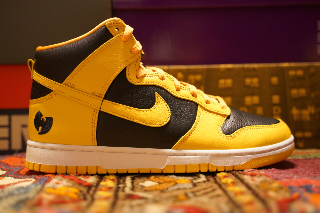 WU-TANG CLAN × NIKE DUNK HIGH RETRO PRM : ああ、好きに走れば WU-TANG CLAN × NIKE DUNK HIGH RETRO PRM : ああ、好きに走れば