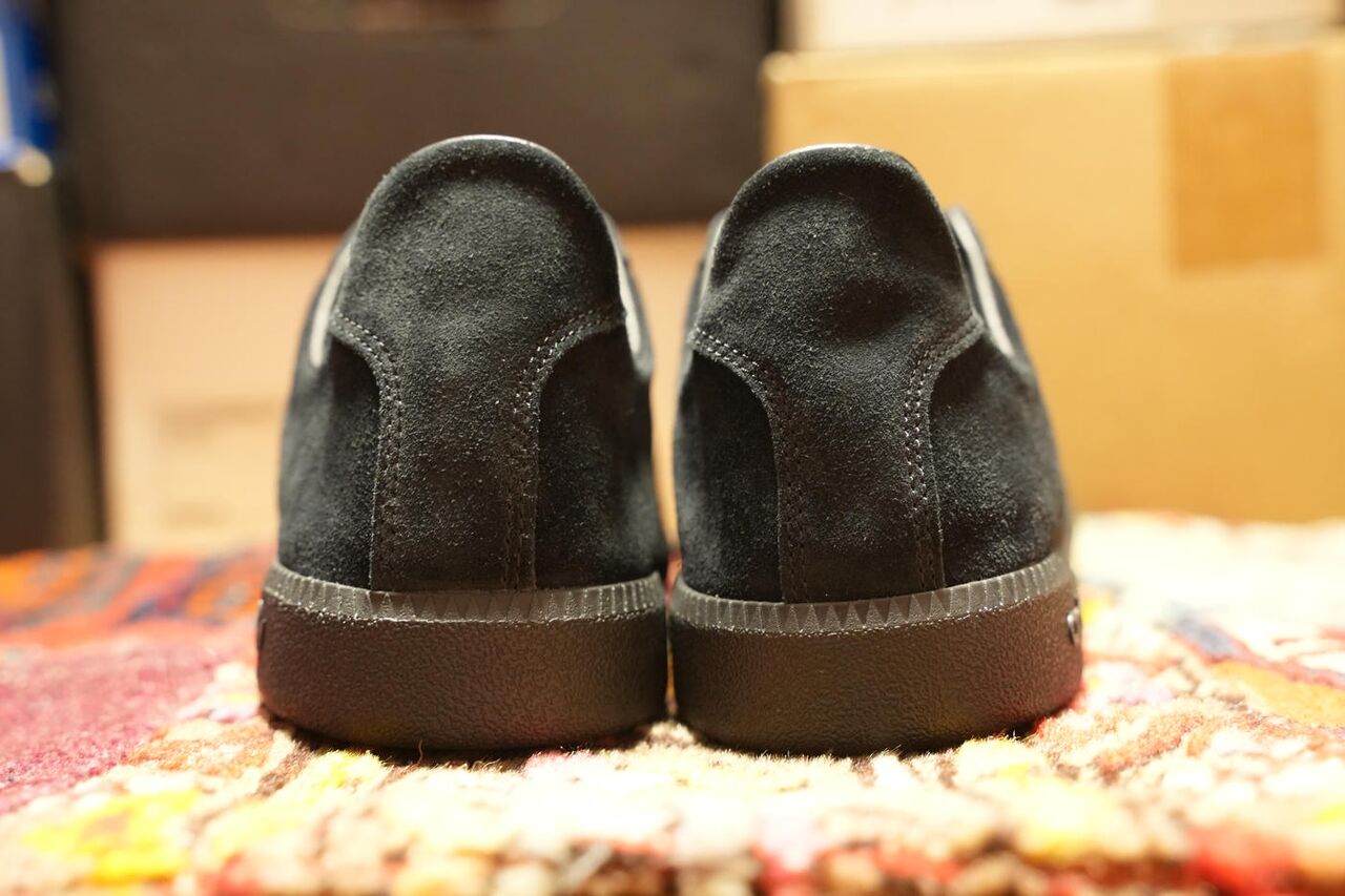 UNITED ARROWS & SONS × ADIDAS ORIGINALS BW ARMY DECON BLACK LA4345 ヒールサイド