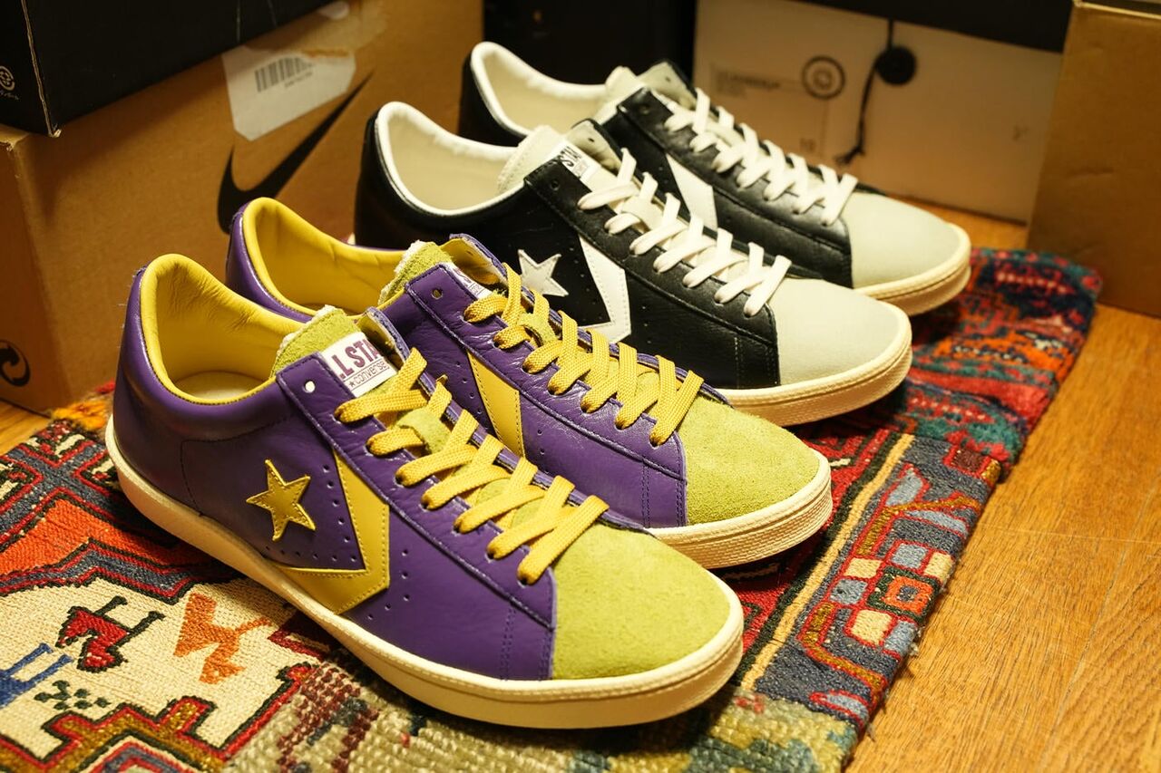 MAGFORLIAカラーSOMAカラーの2足を並べてみる