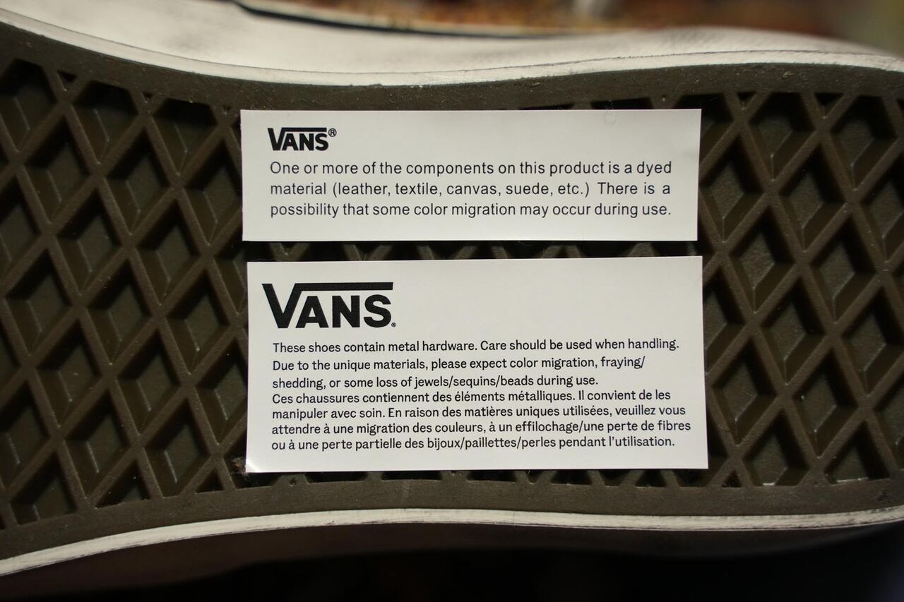 VANS PREMIUM AUTHENTIC 44 LBIZA アウトソール シール