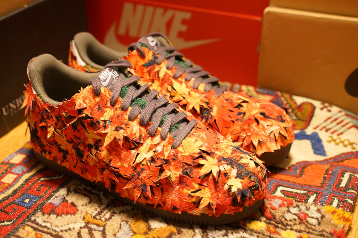 NIKE AIR FORCE 1 07 LX LEAF CAMO