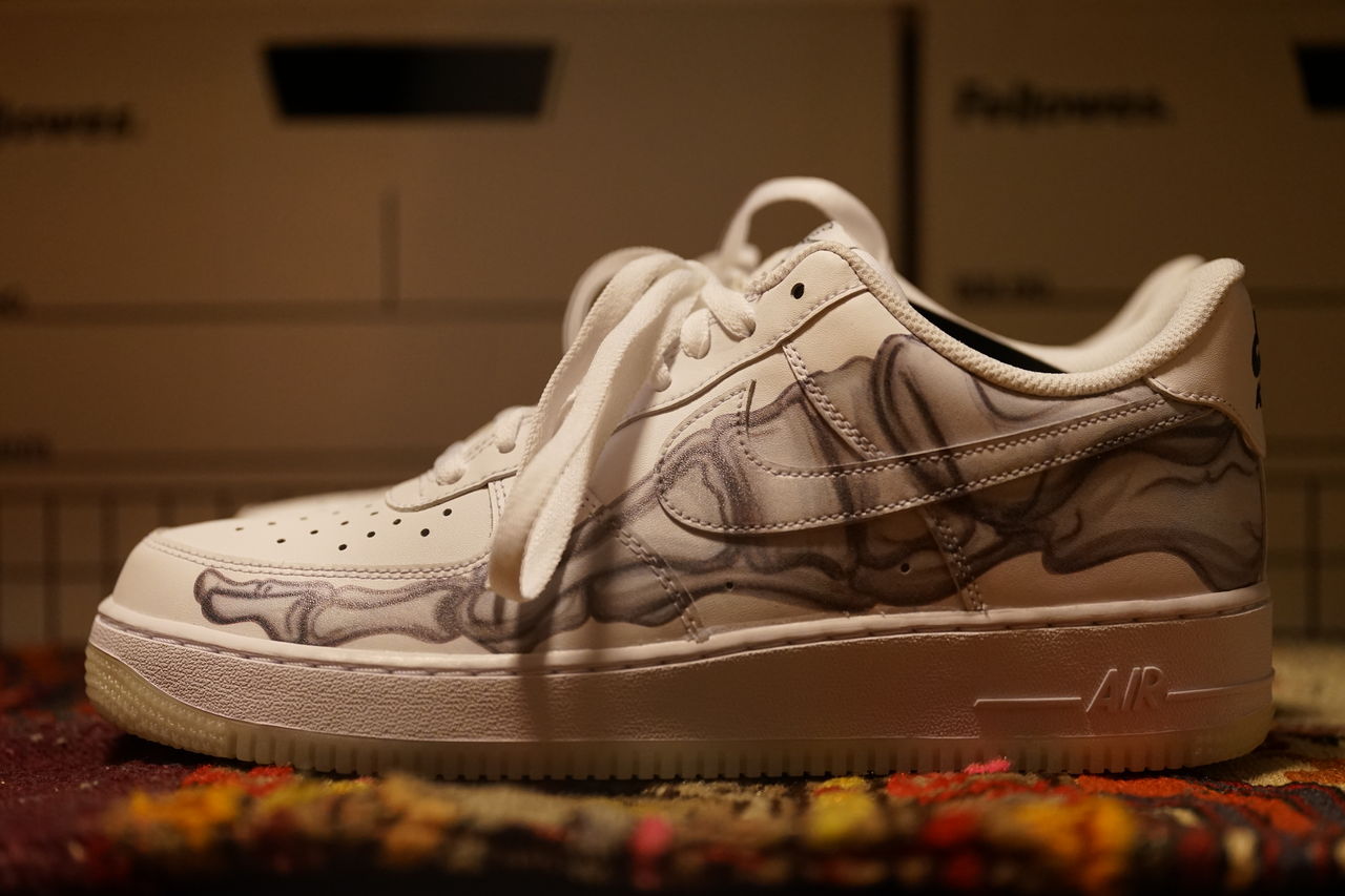 NIKE AIR FORCE 1 '07 SKELETON QS : ああ、好きに走ればいいじゃない
