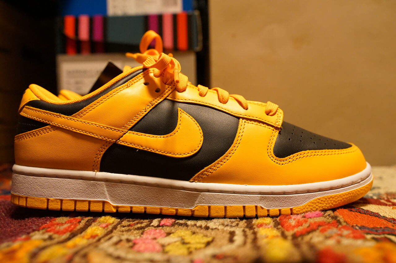 NIKE DUNK LOW RETORO CHAMPIONSHIP GOLDENROD : ああ、好きに