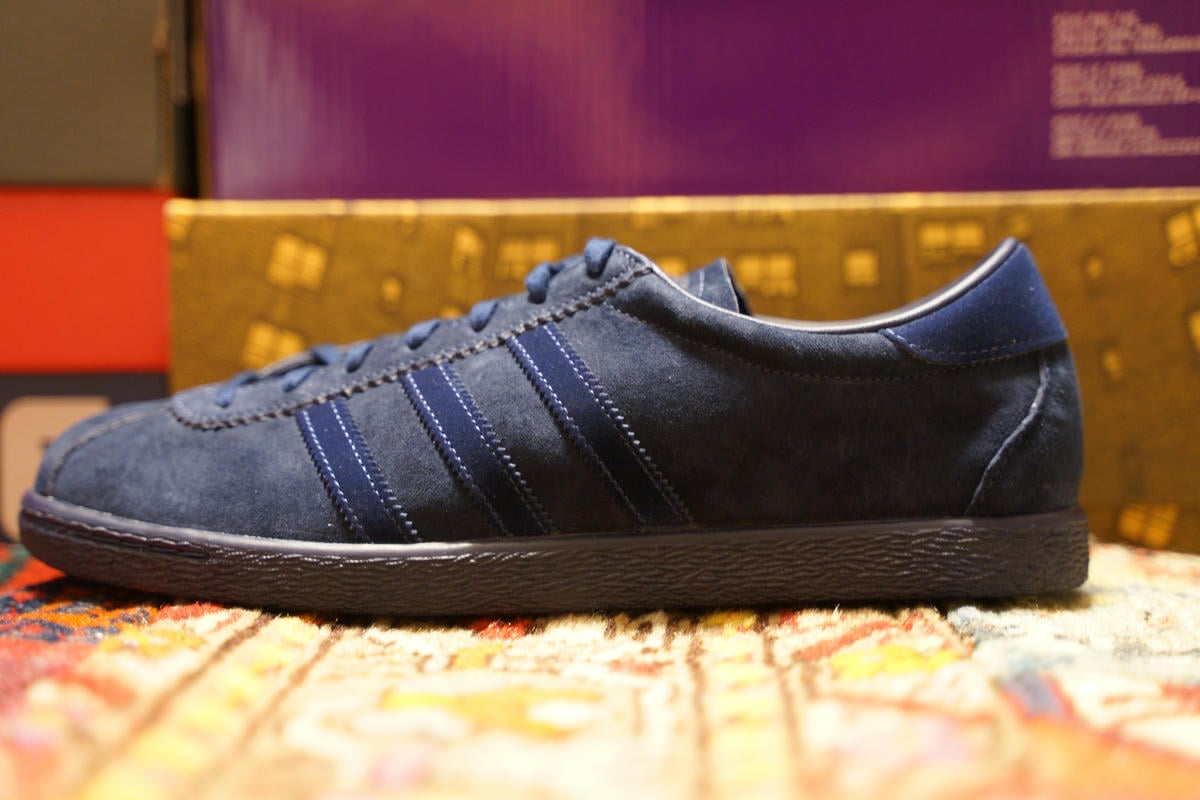 adidas tobacco ナイトインディゴ 26cm 最終値下げ！ adidas tobacco アディダス タバコ スニーカー nightindigo