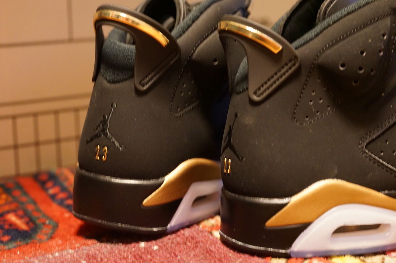 NIKE AIR JORDAN 6 DMP BLACK METALLIC GOLD : ああ、好きに走ればいい 