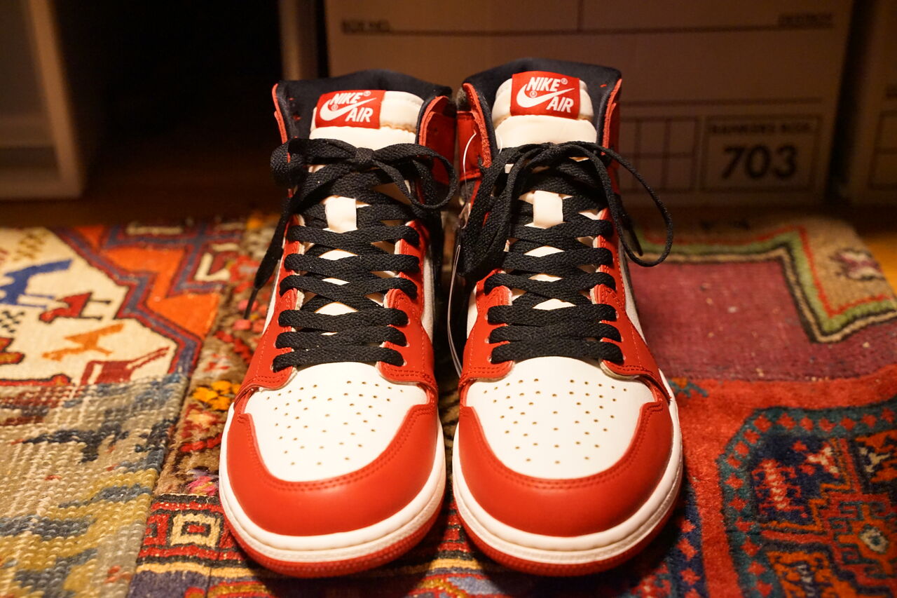 NIKE AIR JORDAN 1 HIGH OG CHICAGO LOST AND FOUND : ああ、好きに