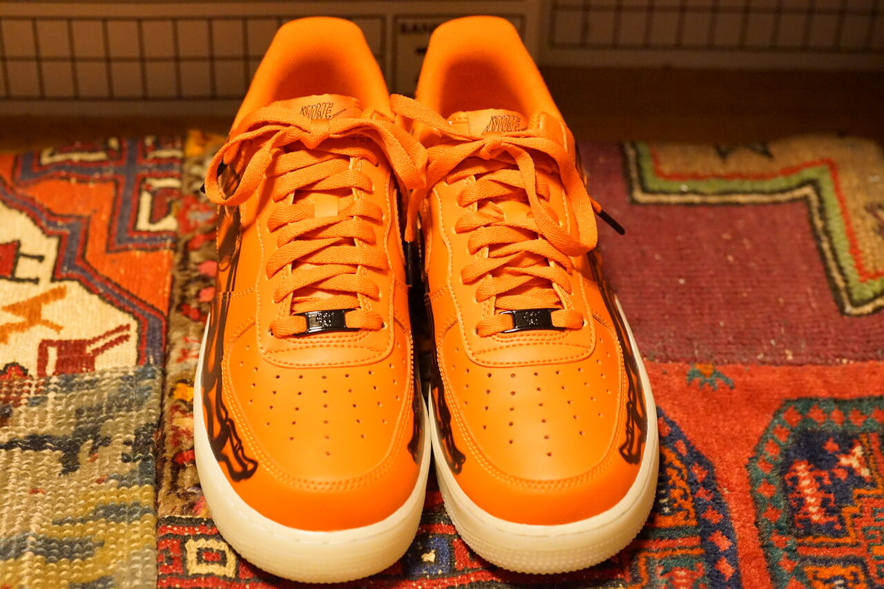 NIKE AIR FORCE 1 "SKELTON ORANGE"