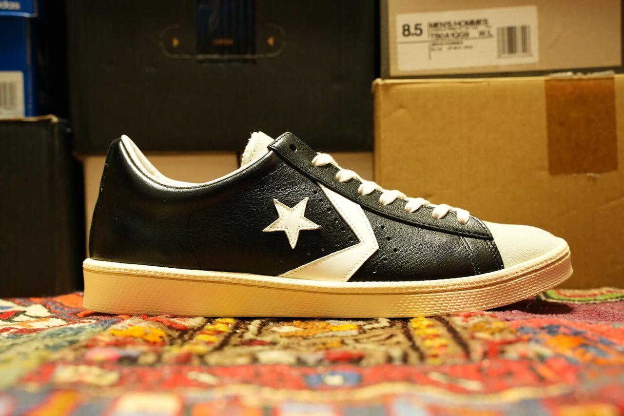 SOMA × CONVERSE PROLEATHER J VTG OX 左サイド