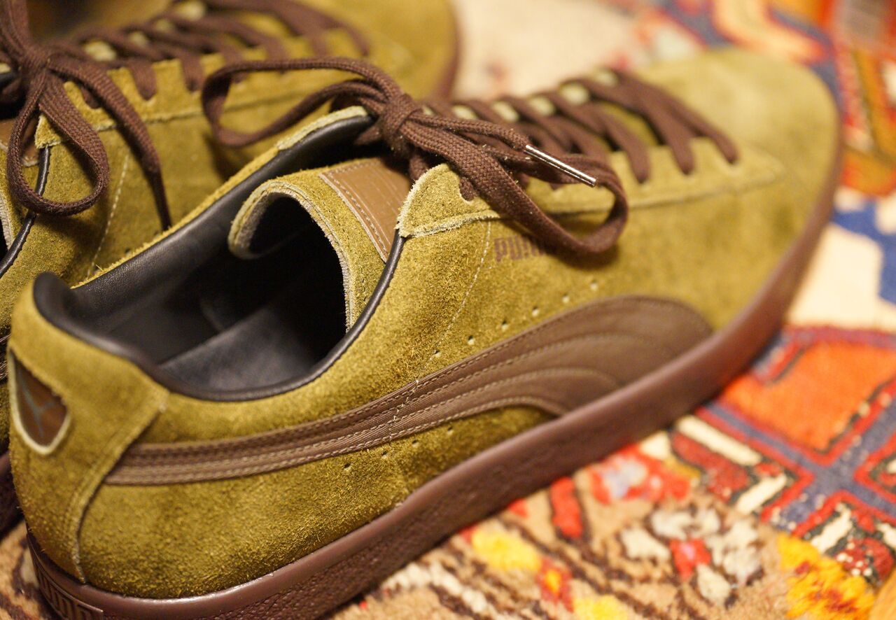 PUMA SUEDE VTG MIJ WRS DEEP OLIVE : ああ、好きに走ればいい