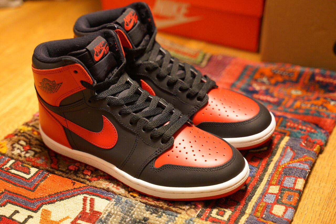 NIKE AIR JORDAN 1 HIGH 85 BRED