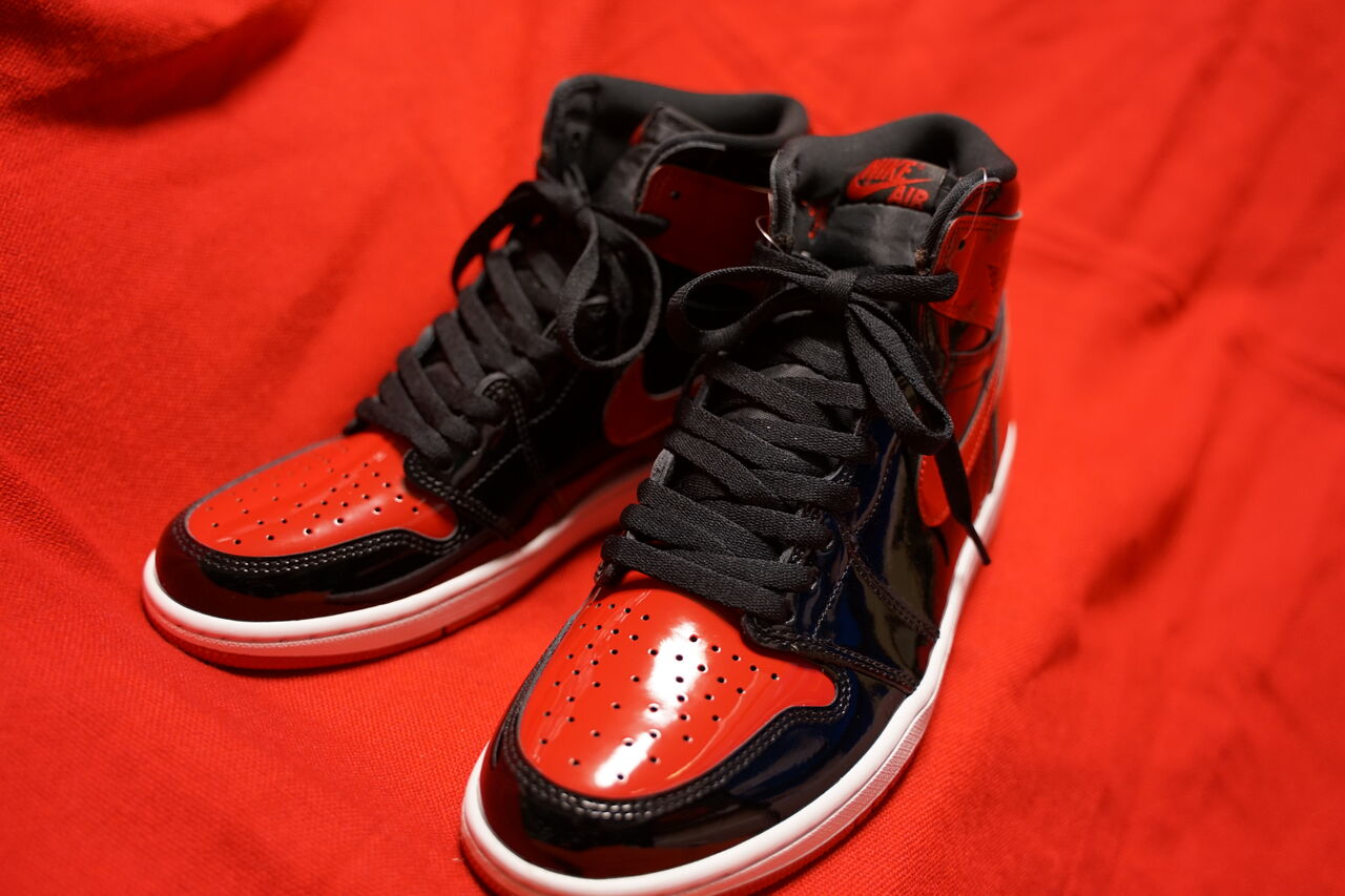 Nike Air Jordan1 Patent Bred 最終価格 土日限定 Nike Air Jordan 1 High OG 