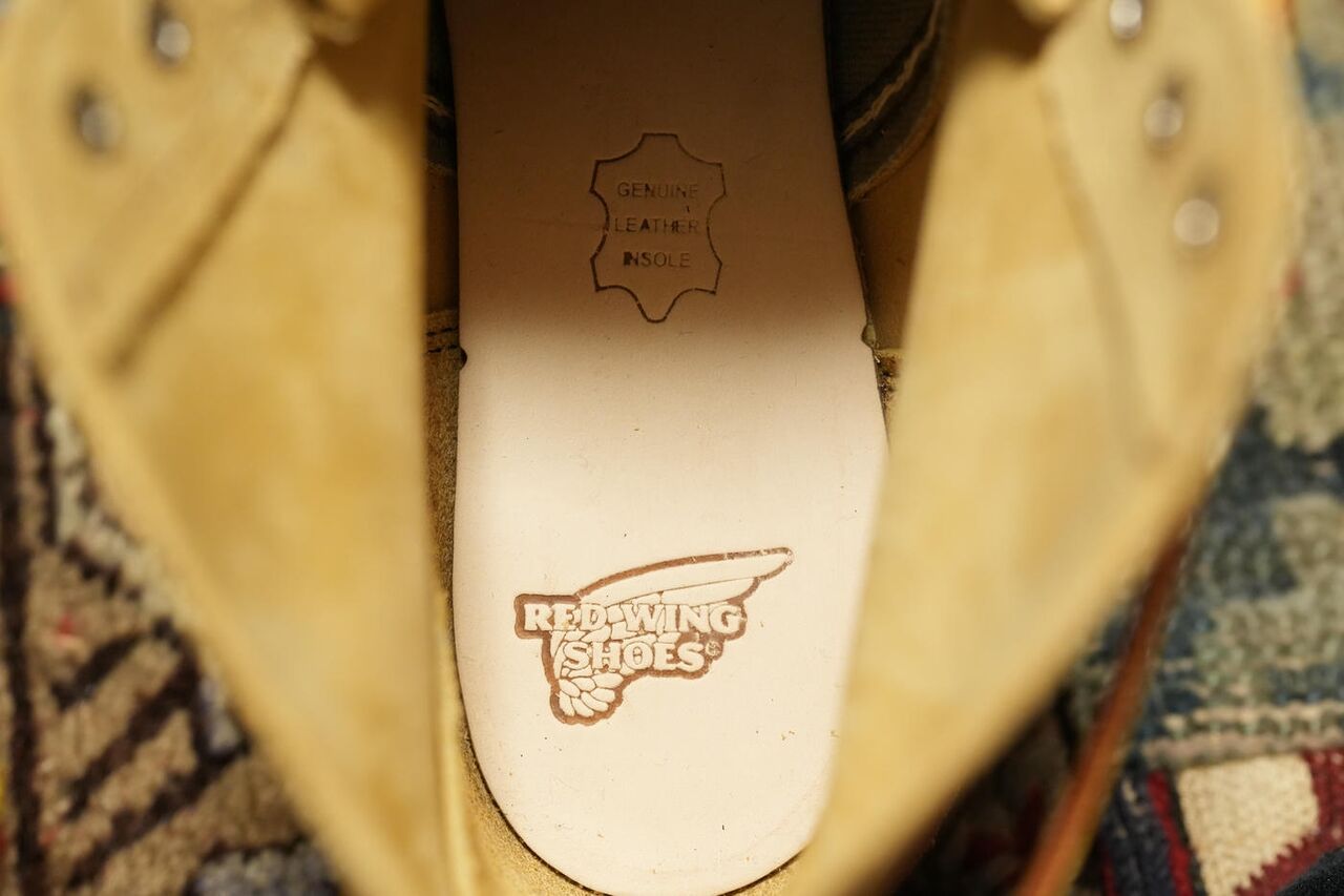 RED WING 8167 インソール刻印