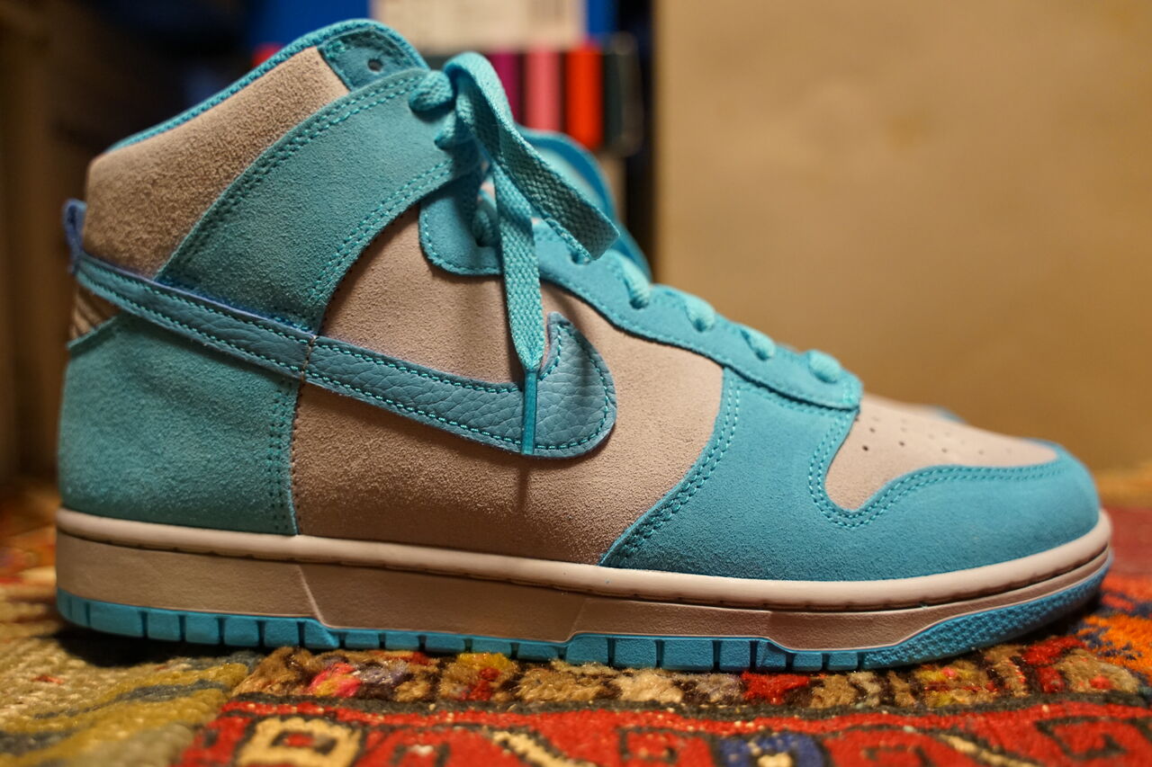 NIKE BY YOU DUNK HIGH SKYBLUE : ああ、好きに走ればいいじゃない