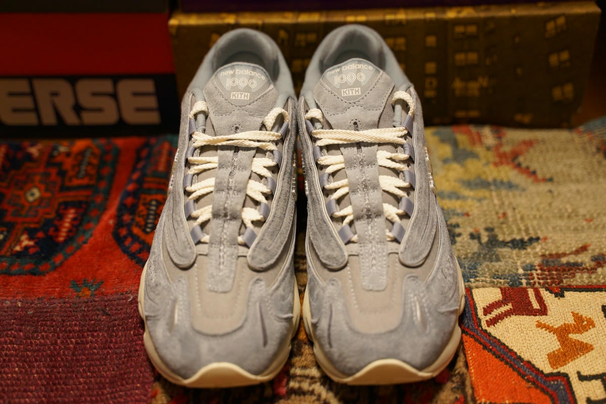 KITH new balance1000 キス　ニューバランス レビュー】キス×ニューバランス M1000KQ 気になるサイズ感や