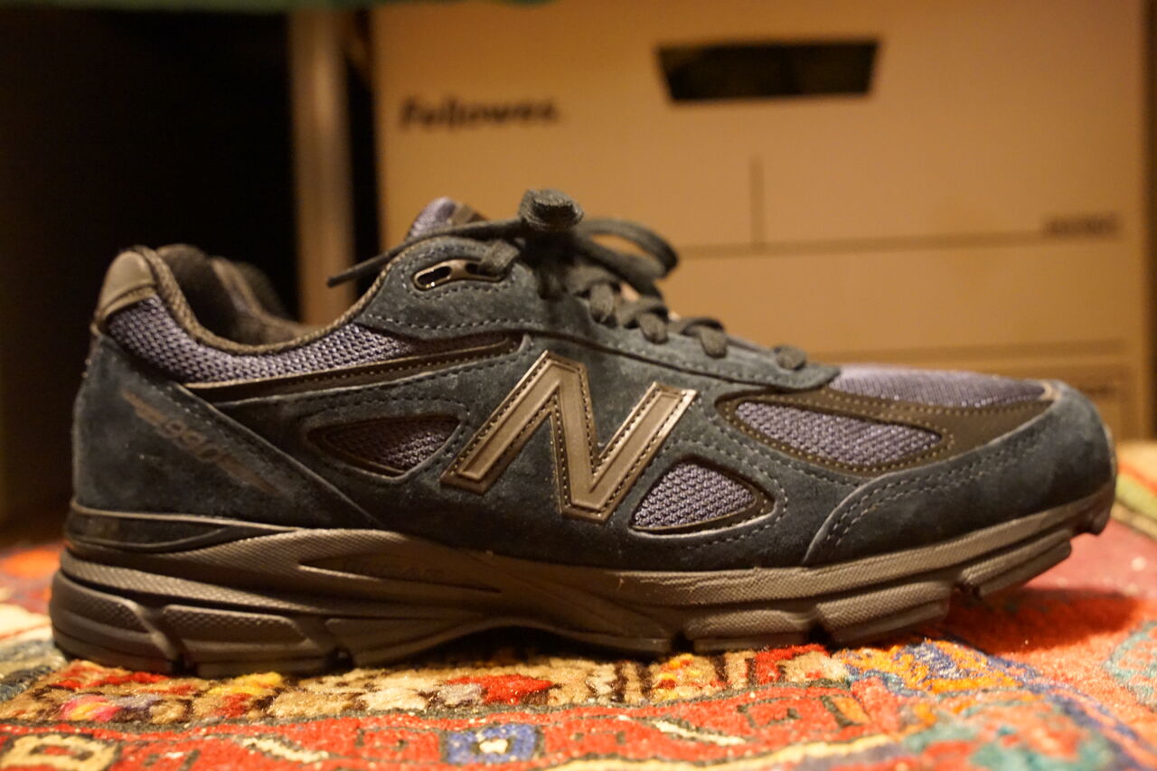 JJJJound × NEW BALANCE 990V4 NAVY : ああ、好きに走ればいいじゃない