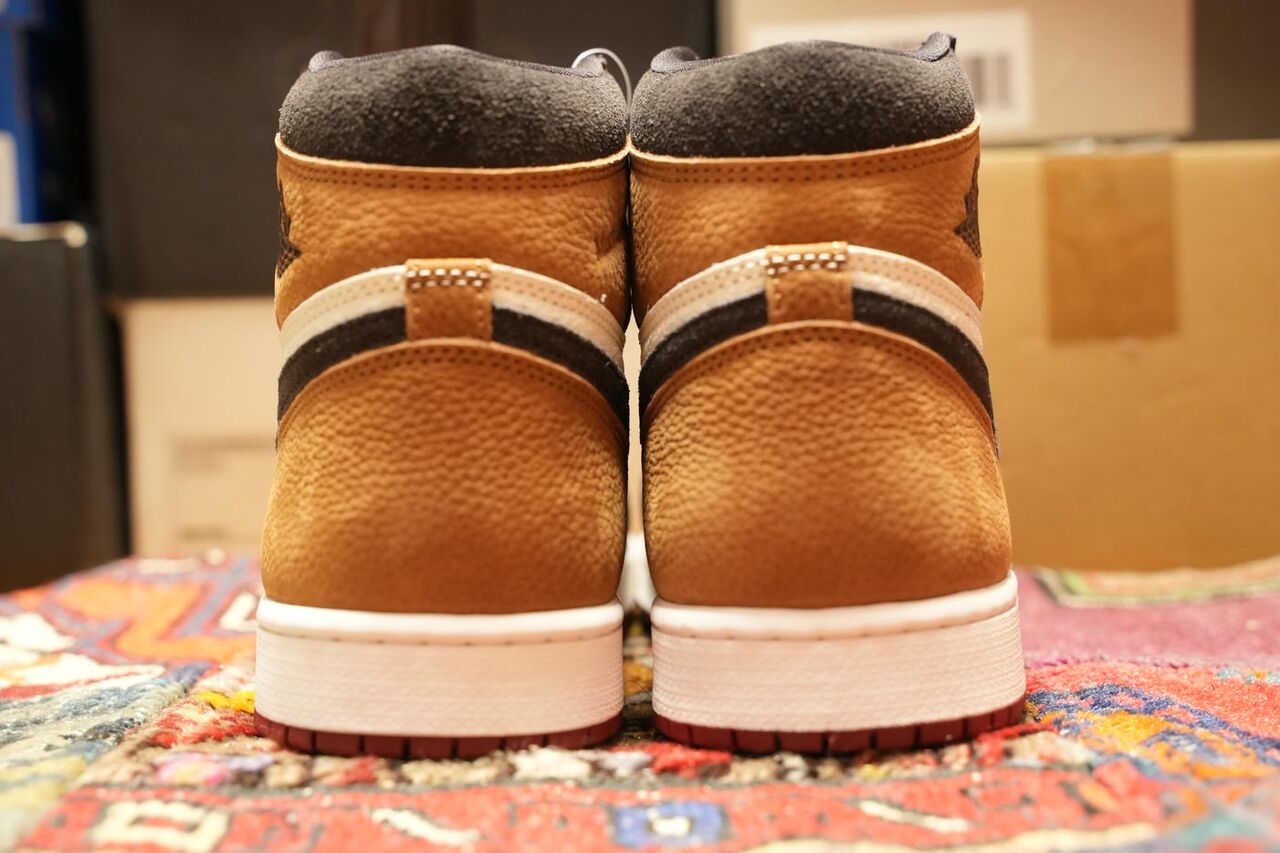 NIKE AIR JORDAN 1 HIGH OG LOVE LETTER ヒールサイド