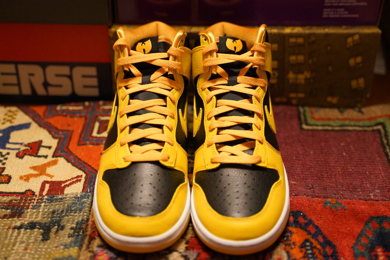 WU-TANG CLAN × NIKE DUNK HIGH RETRO PRM : ああ、好きに走れば WU-TANG CLAN × NIKE DUNK HIGH RETRO PRM : ああ、好きに走れば