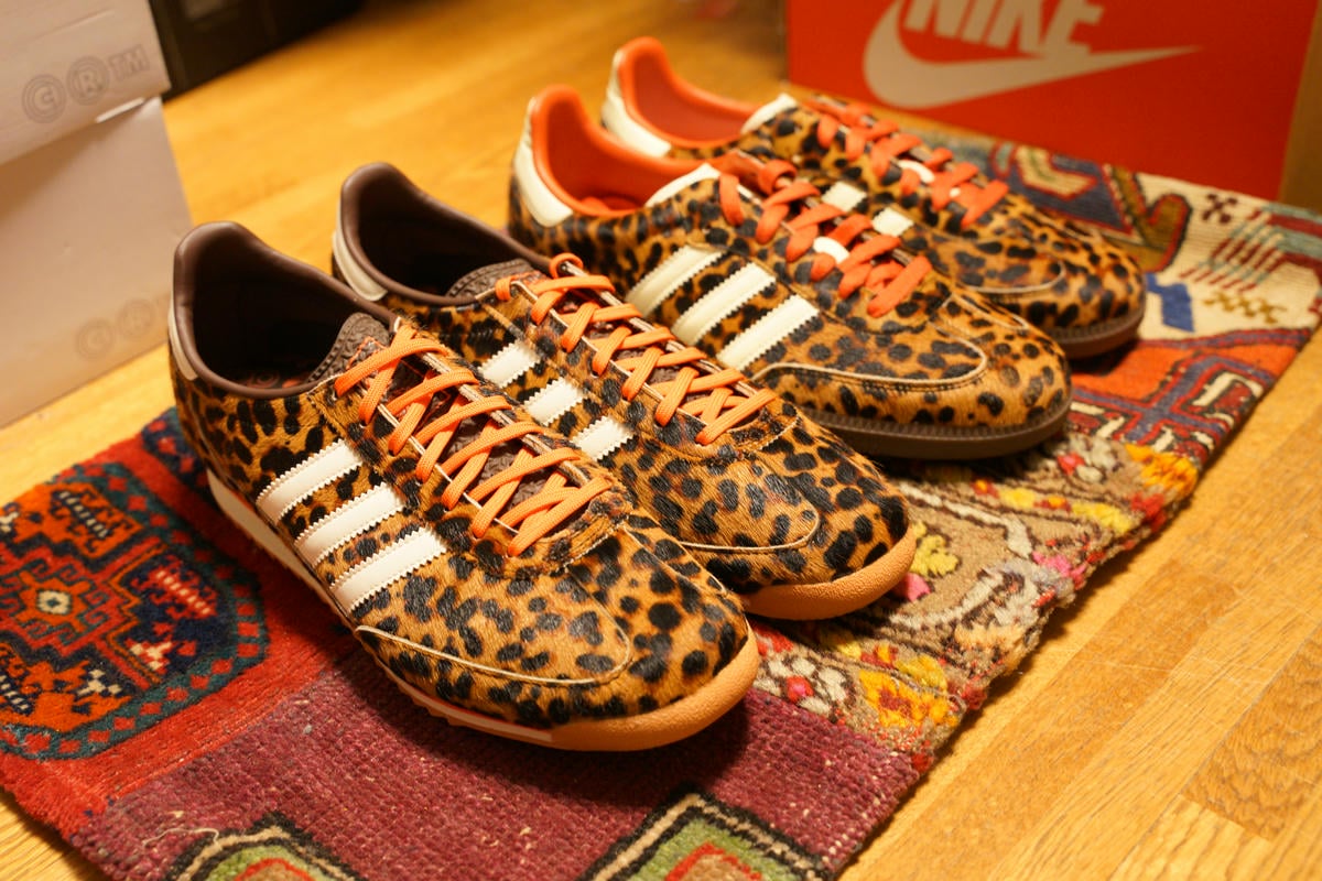 レビュー】アディダス SL72 OG レオパード ウィメンズ仕様のサイズ感や