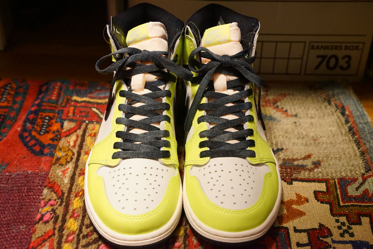 NIKE AIR JORDAN 1 RETOR HI OG VOLT : ああ、好きに走ればいいじゃない