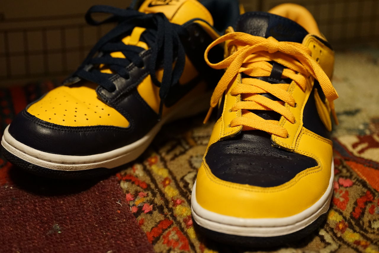 NIKEiD DUNK LOW REVERSE MICHIGAN : ああ、好きに走ればいい NIKEiD DUNK LOW REVERSE MICHIGAN : ああ、好きに走ればいい
