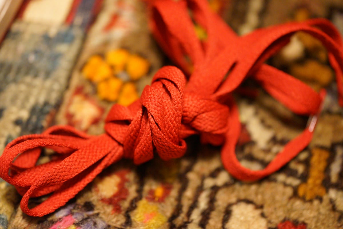 AJ1つま黒 交換用シューレース