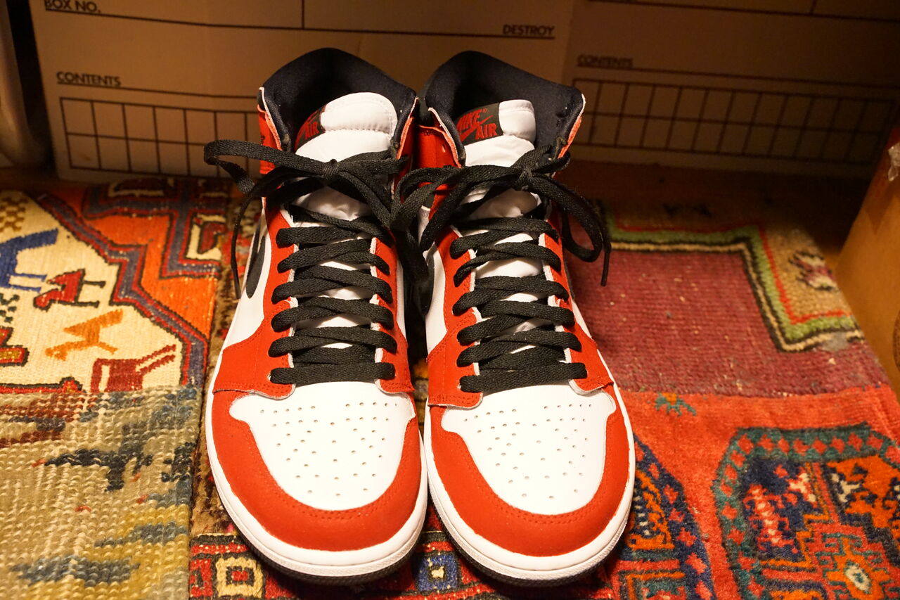 NIKE AIR JORDAN 1 HIGH OG SMOKE GREY CHICAGO CUSTOM : ああ、好きに ...