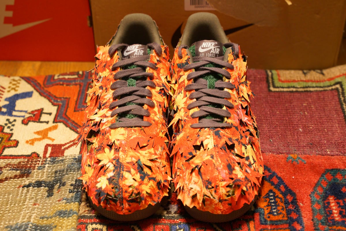 NIKE AIR FORCE 1 07 LX LEAF CAMO