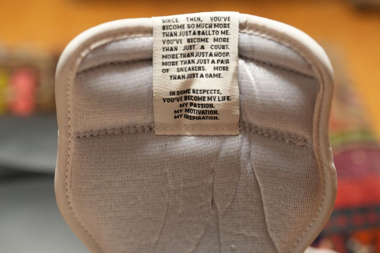 NIKE AIR JORDAN 1 HIGH OG LOVE LETTER シュータン裏