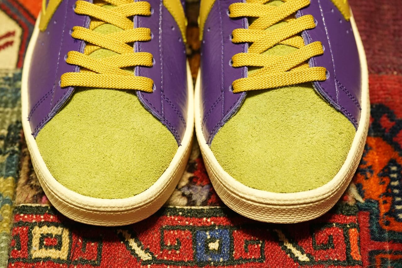 トゥを上から見た図