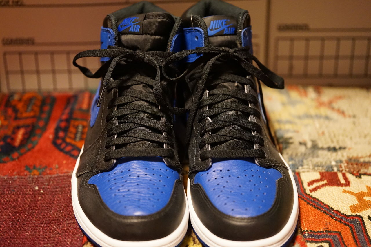 NIKE AIR JORDAN 1 RETORO HI OG ROYAL2017