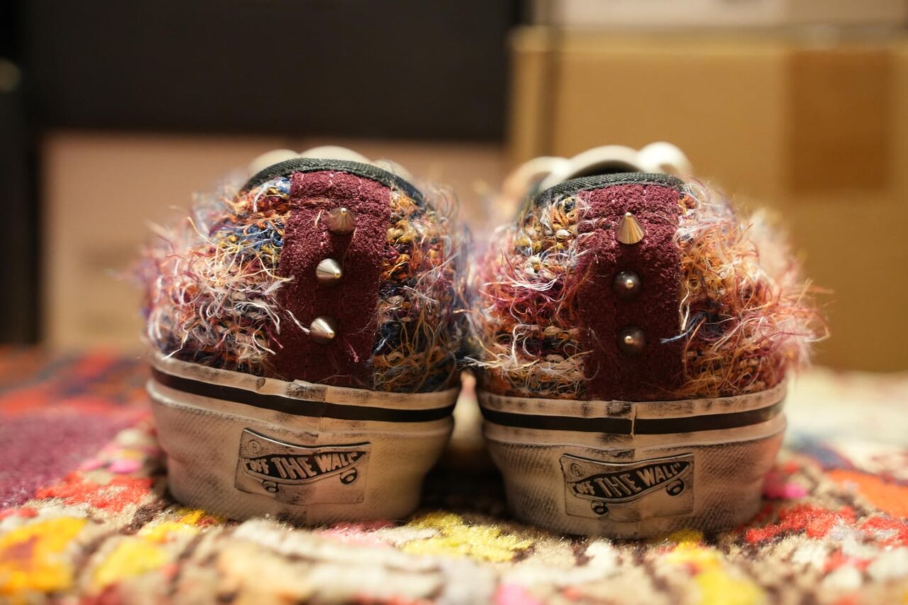 VANS PREMIUM AUTHENTIC 44 LBIZA ヒールサイド