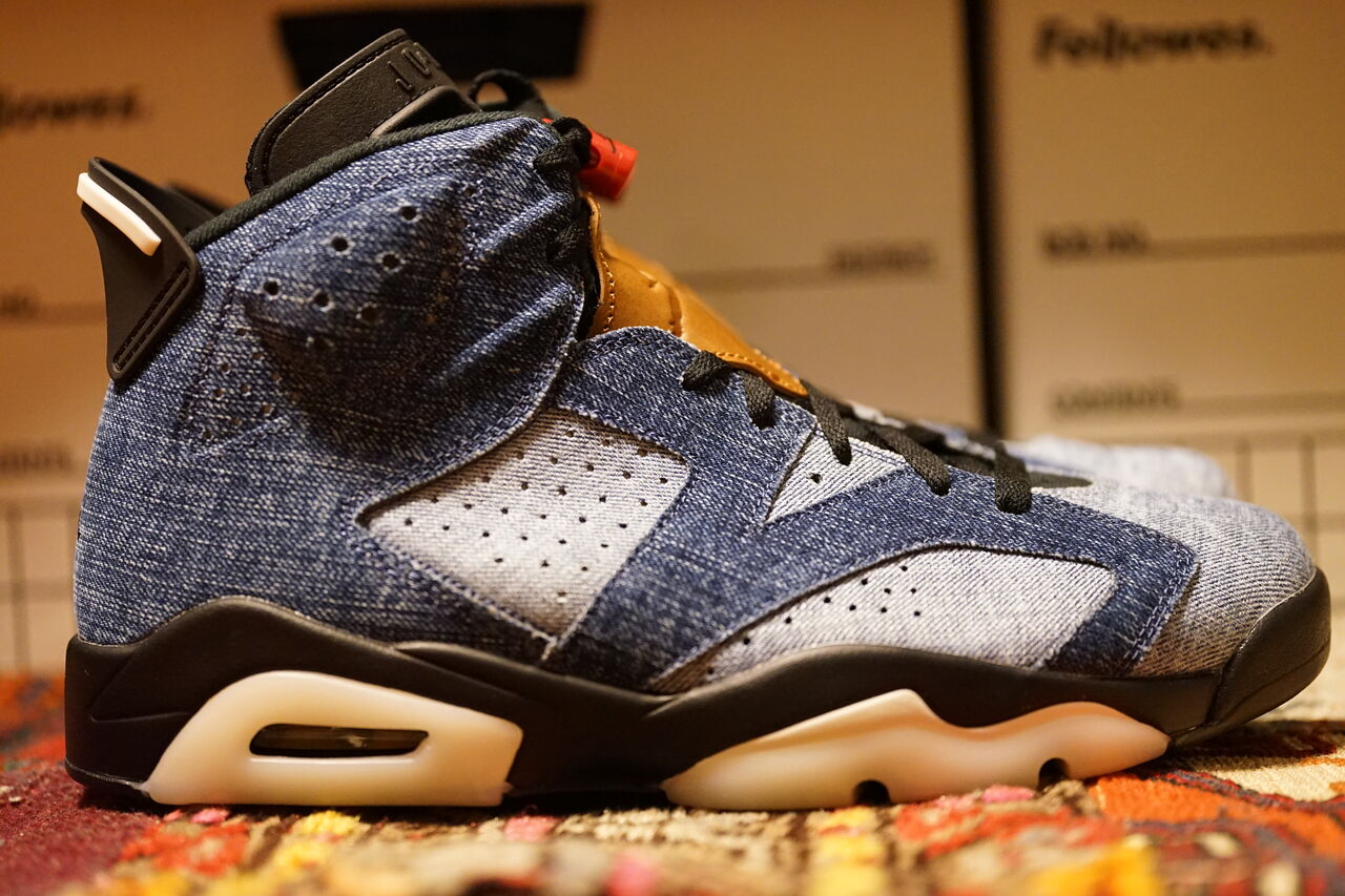 NIKE AIR JORDAN 6 WASHED DENIM : ああ、好きに走ればいいじゃない