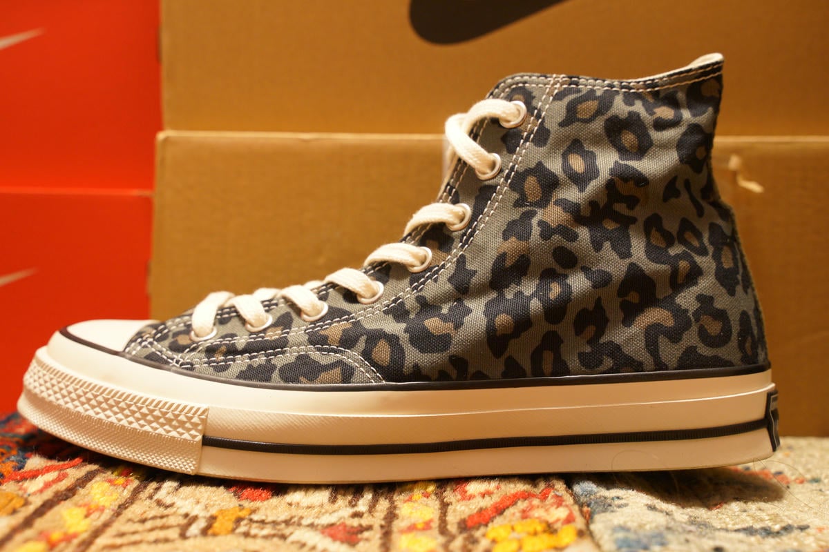 レビュー】コンバース オールスターレガシー レオパード ハイのサイズ