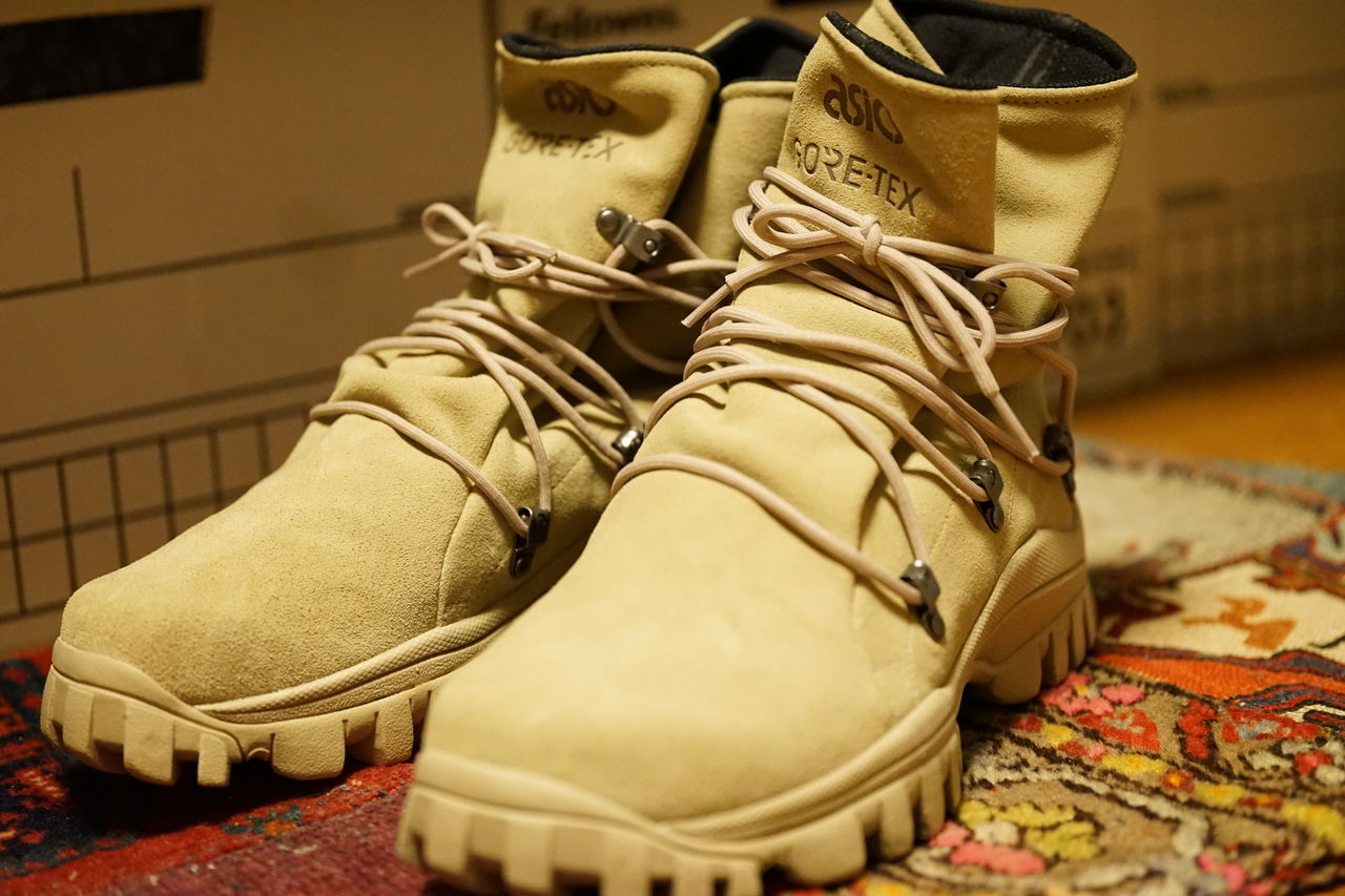 NONNATIVE × ASICSTIGER GEL-YETITOKYO HI G-TX DESERT : ああ NONNATIVE × ASICSTIGER GEL-YETITOKYO HI G-TX DESERT : ああ