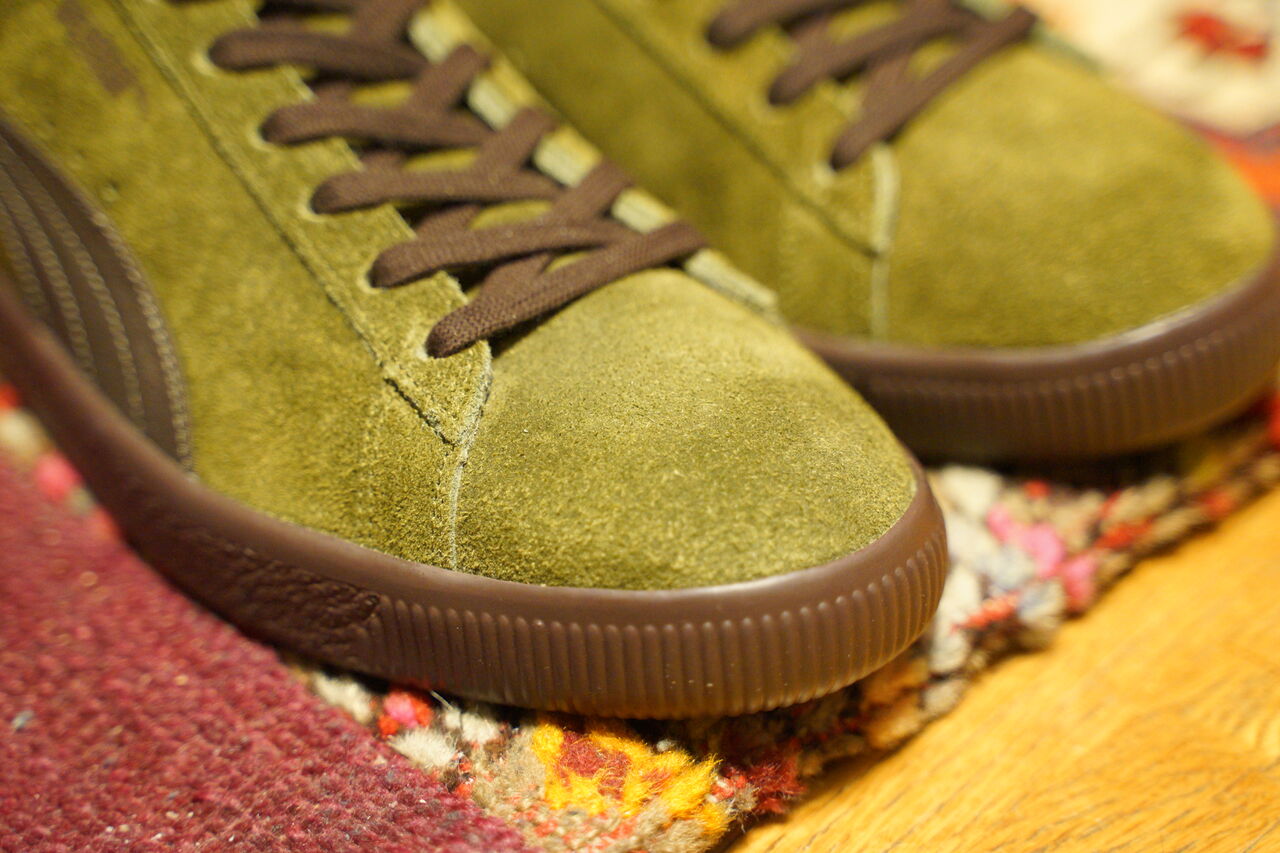 PUMA SUEDE VTG MIJ WRS DEEP OLIVE : ああ、好きに走ればいい