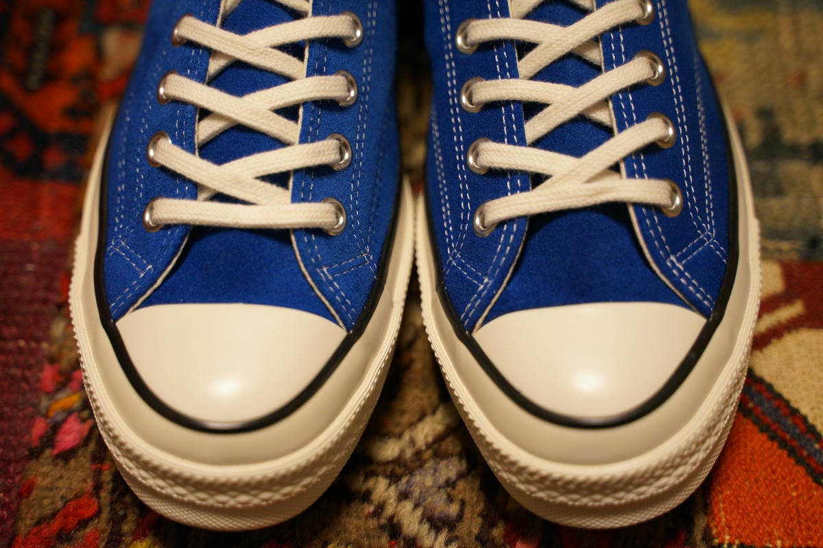 レビュー】オールスターレガシー ブルースエードOXのサイズ感や