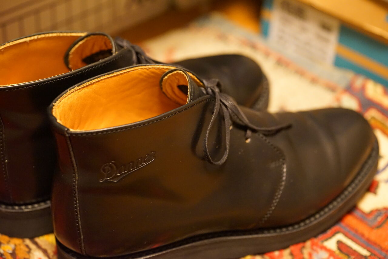 DANNER SHIPS別注 POSTMAN BOOTS D4302 購入から101ヶ月後