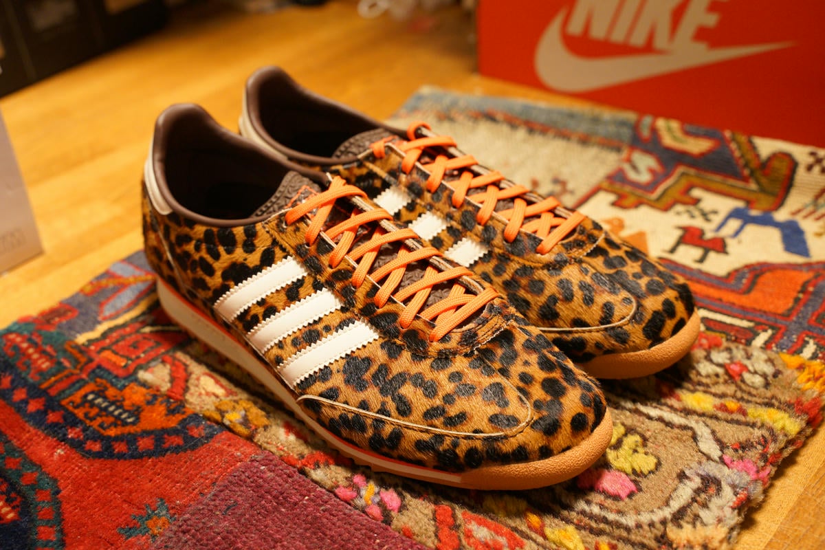 adidas SL 72 OG Shoes スニーカー レオパード レビュー】アディダス SL72 OG レオパード ウィメンズ仕様の