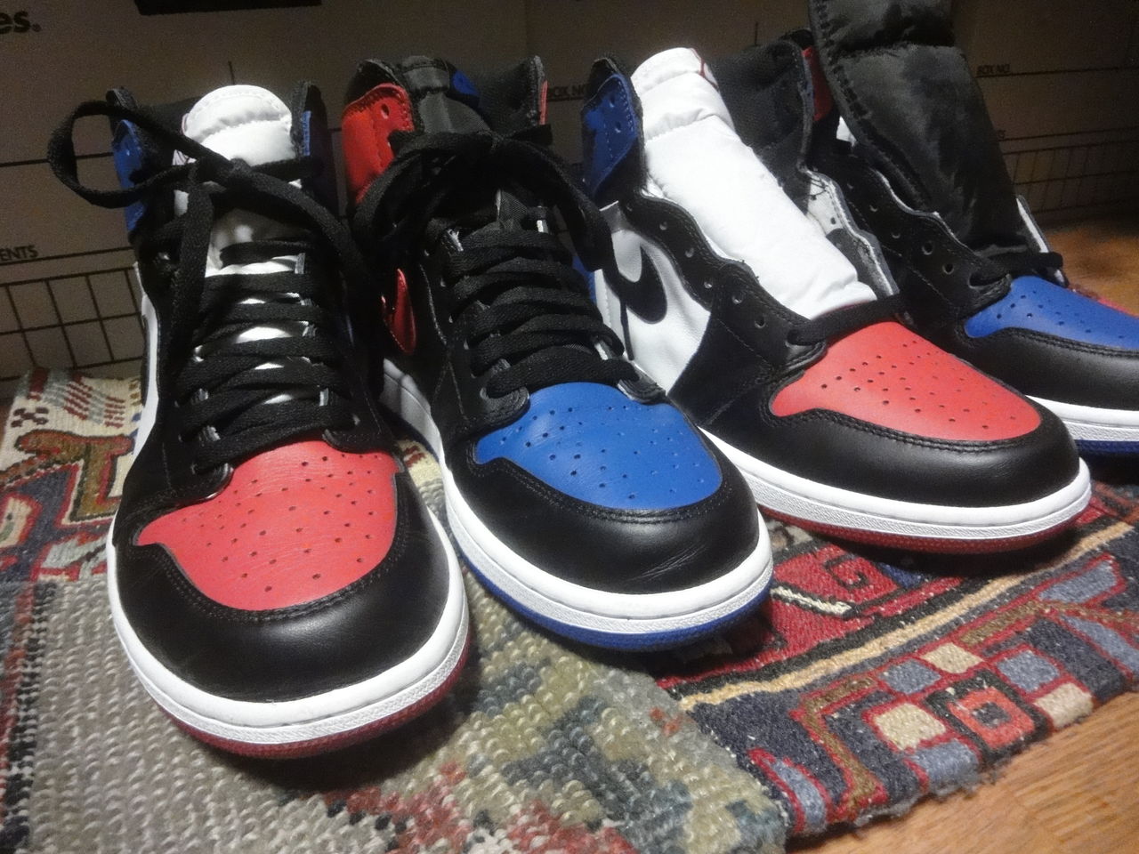 ナイキ NIKE 16年製 AIR JORDAN 1 RETRO HIGH OG TOP 3 エア
