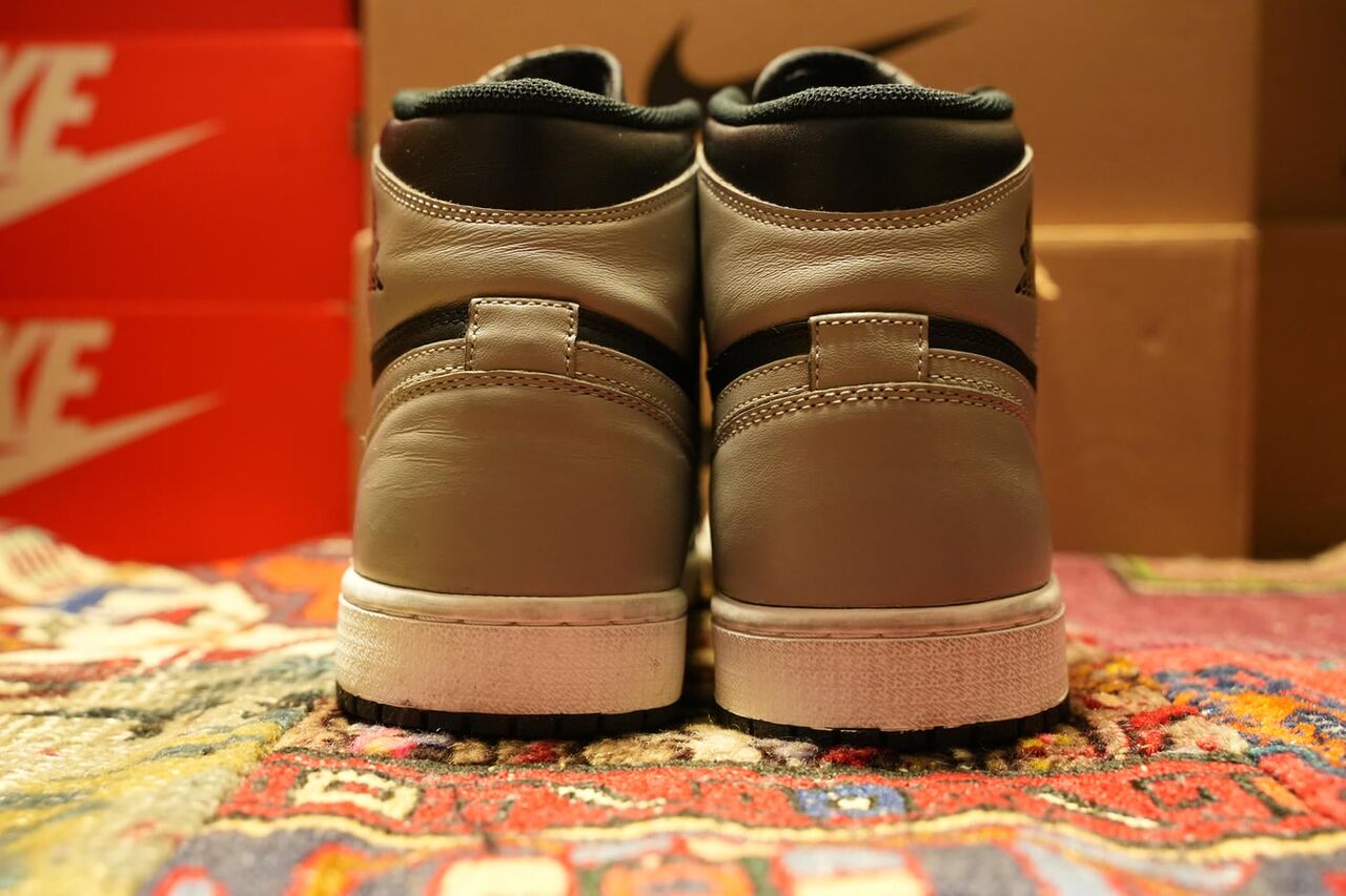NIKE AIR JORDAN 1 RETRO HIGH OG SHADOW 2013年製 ヒールサイド