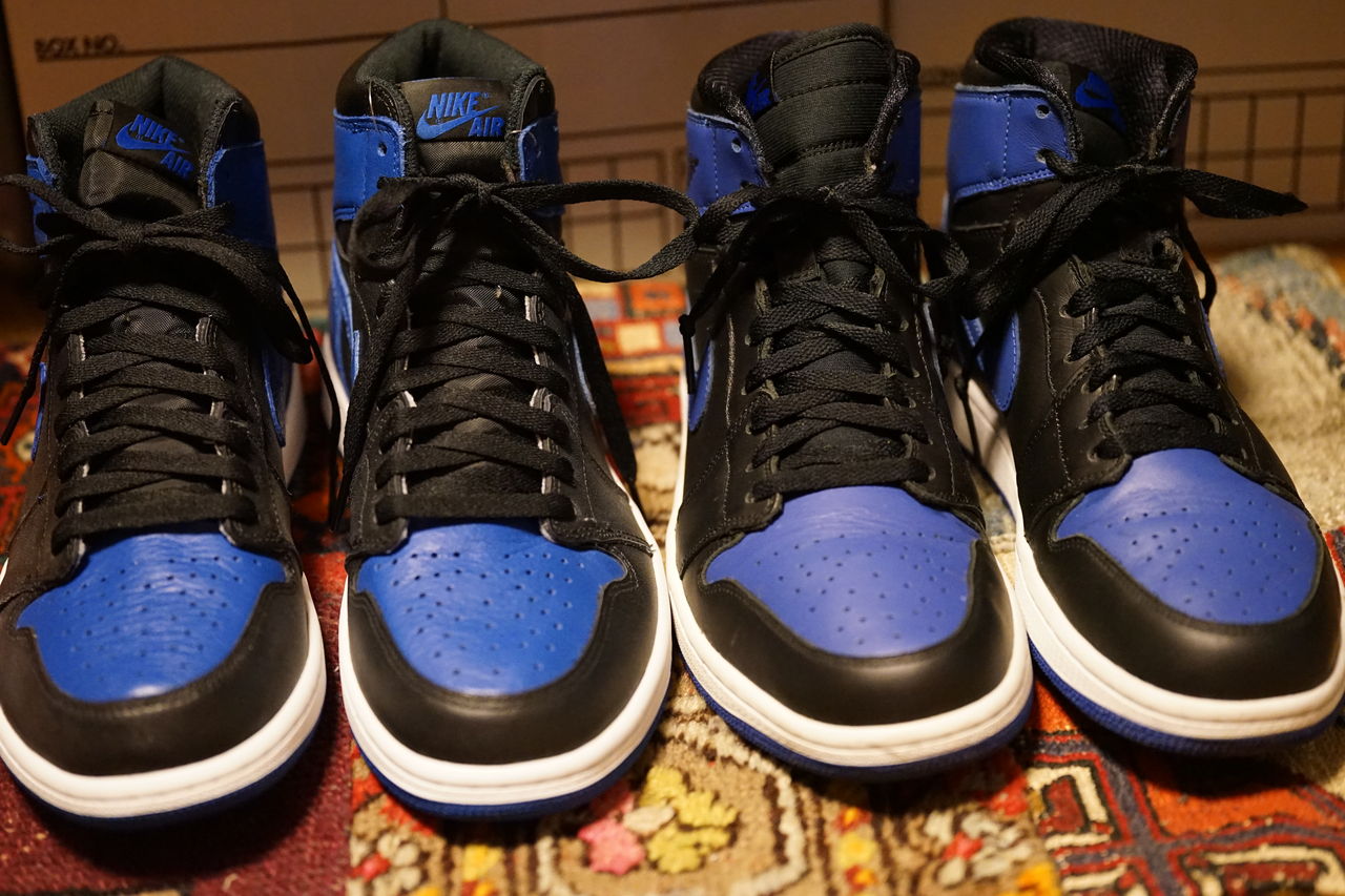 NIKE AIR JORDAN 1 RETRO HIGH OG ROYAL 2017 : ああ、好きに走れば 