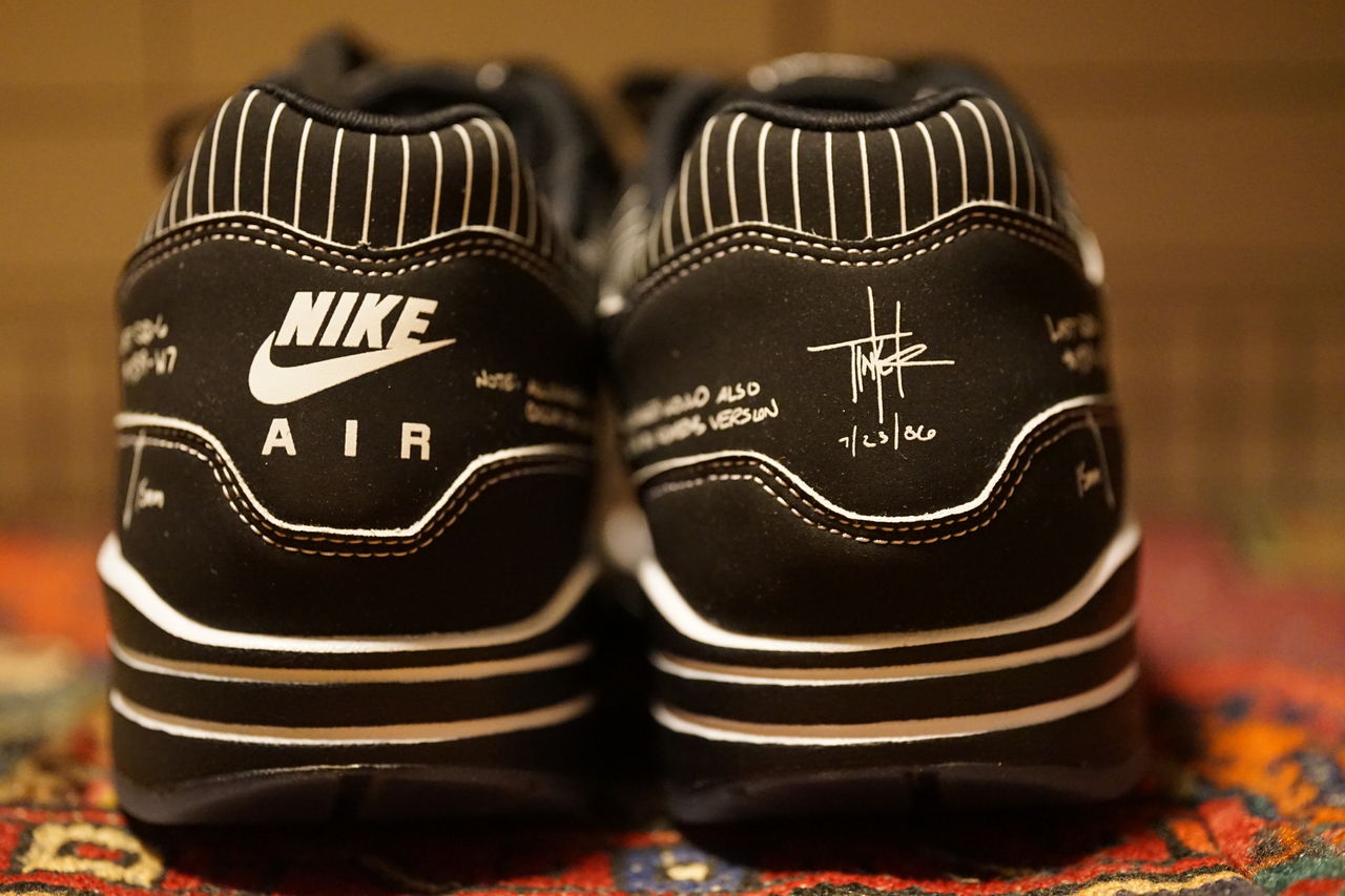 NIKE AIR MAX 1 TINKER SCHEMATIC BLACK : ああ、好きに走れば NIKE AIR MAX 1 TINKER SCHEMATIC BLACK : ああ、好きに走れば
