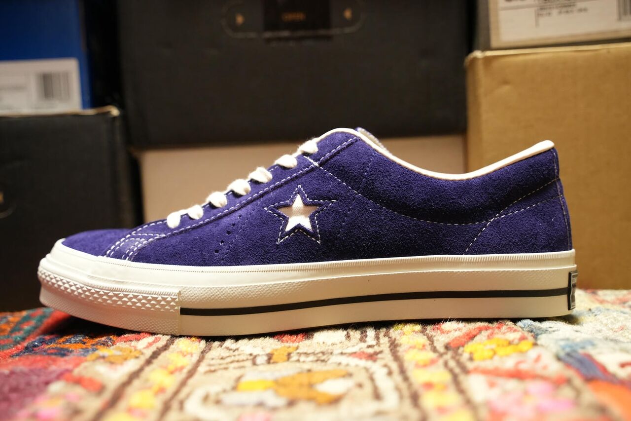 レビュー】コンバース タイムライン ワンスター J VTG パープルの