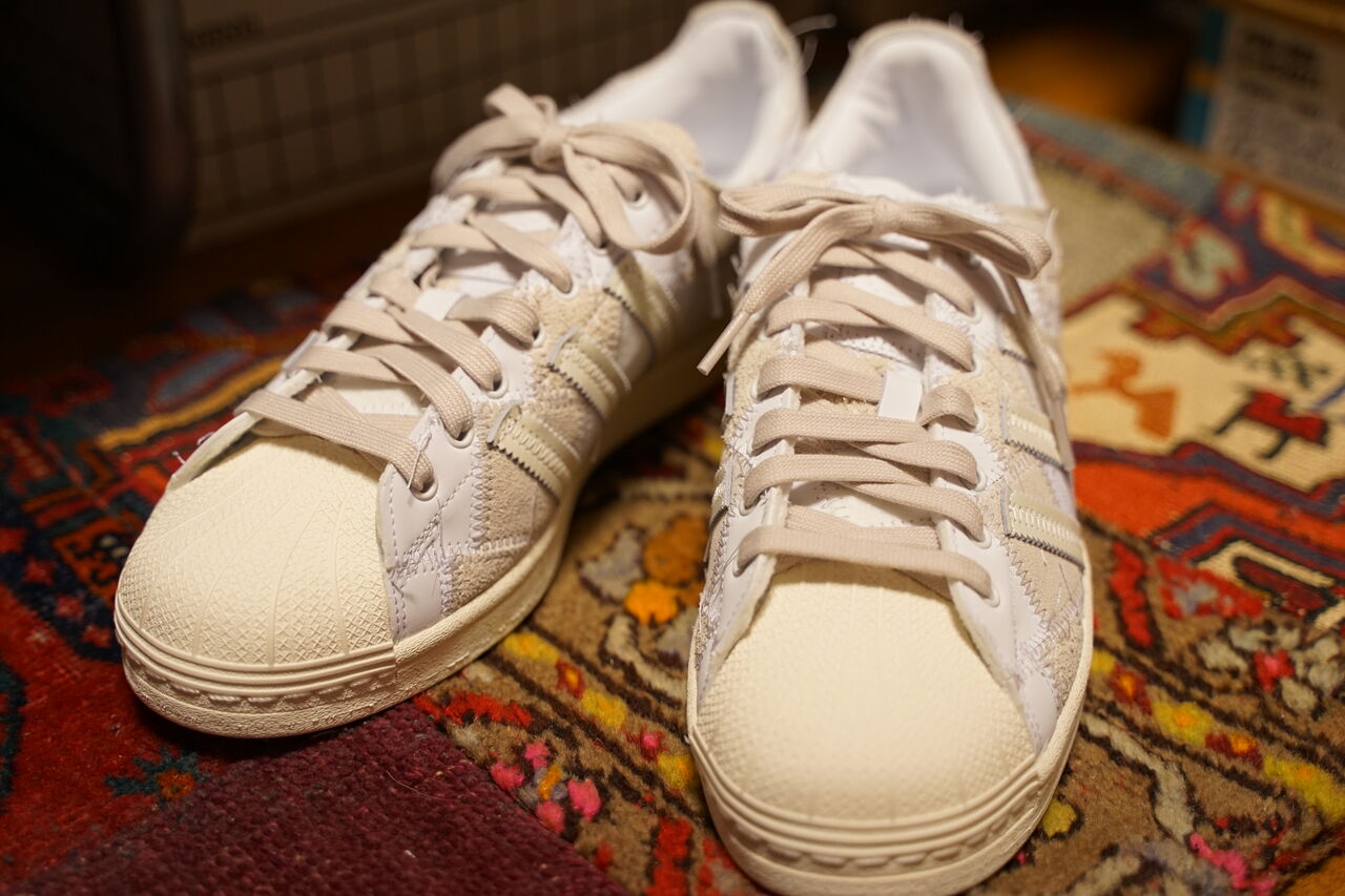 Recouture Atmos Adidas Originals Super Star Atmos Sh White ああ 好きに走ればいいじゃない Recouture Atmos Adidas Originals Super Star Atmos Sh White ああ 好きに走ればいいじゃない