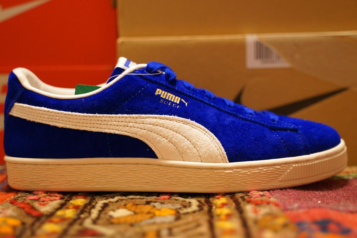 PUMA SUEDE CHARLES F.STEAD Ⅲ ROYAL 右サイド