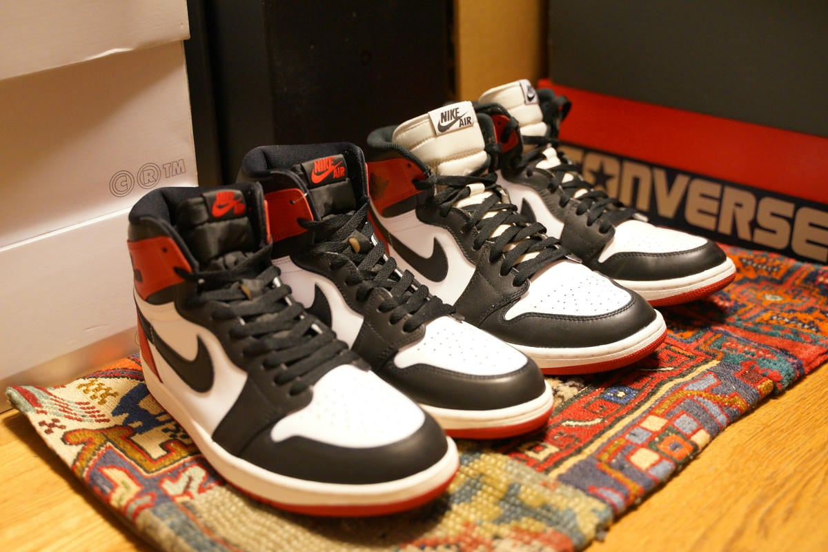 24年製と13年製を並べてみる