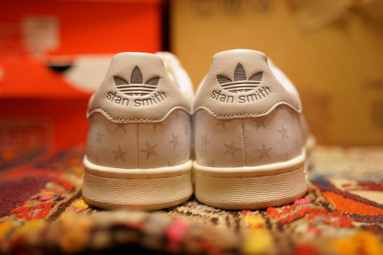 靴 adidas STAN SMITH LUX atmos 27cm IF9990 adidas x Atmos Stan Smith Lux 'Stars' IF9990