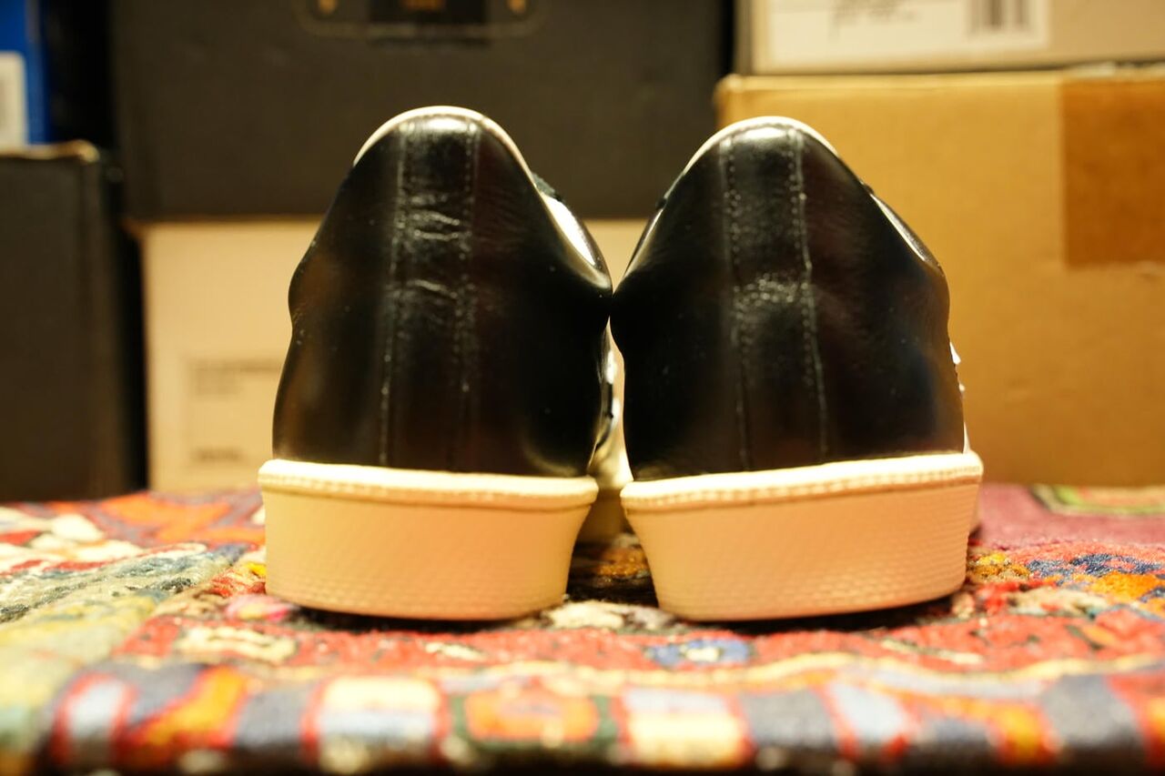SOMA × CONVERSE PROLEATHER J VTG OX ヒールサイド